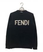 FENDIフェンディ）の古着「ロゴニット」｜ブラック