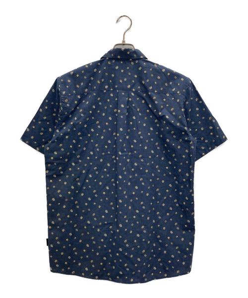Patagonia（パタゴニア）Patagonia (パタゴニア) 総柄半袖シャツ ネイビー サイズ:Mの古着・服飾アイテム