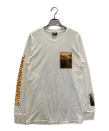 stussy（ステューシー）の古着「プリントカットソー」｜アイボリー