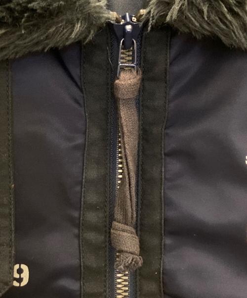 AVIREX（アヴィレックス）AVIREX (アヴィレックス) MULTI STENCIL NYLON B-3 JACKET ネイビー サイズ:XLの古着・服飾アイテム