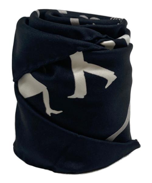HERMES（エルメス）HERMES (エルメス) カレ90 ブラックの古着・服飾アイテム