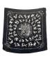 HERMES (エルメス) カレ90 ブラック：30000円