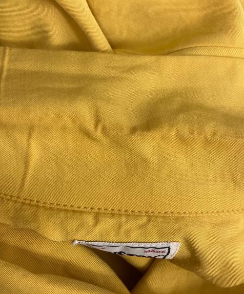 HOUSTON（ヒューストン）HOUSTON (ヒューストン) ボウリングシャツ イエロー サイズ:Ｍの古着・服飾アイテム