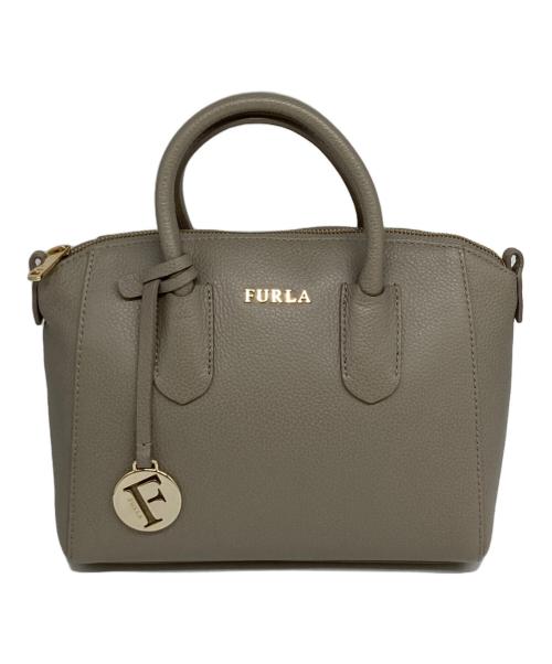 FURLA（フルラ）FURLA (フルラ) 2WAYショルダーバッグ ベージュの古着・服飾アイテム