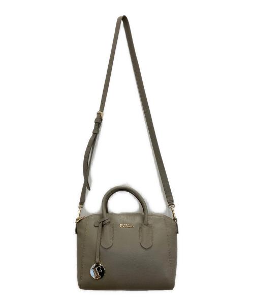FURLA（フルラ）FURLA (フルラ) 2WAYショルダーバッグ ベージュの古着・服飾アイテム