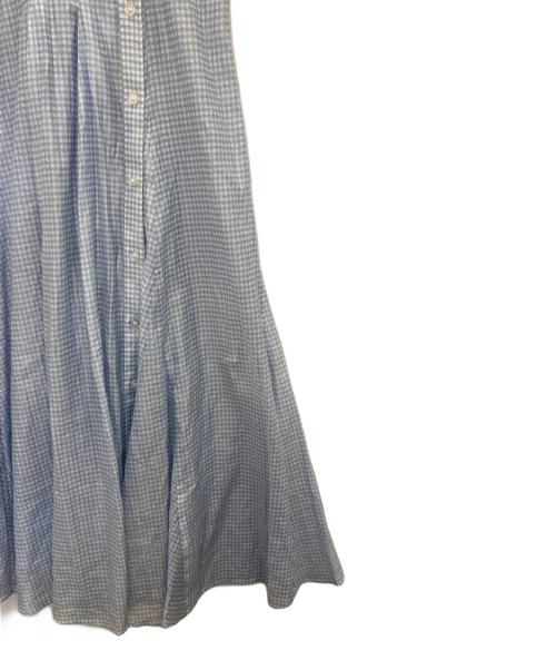 Snidel（スナイデル）Snidel (スナイデル) カシュクールシャツワンピース スカイブルー サイズ:SIZE 1の古着・服飾アイテム