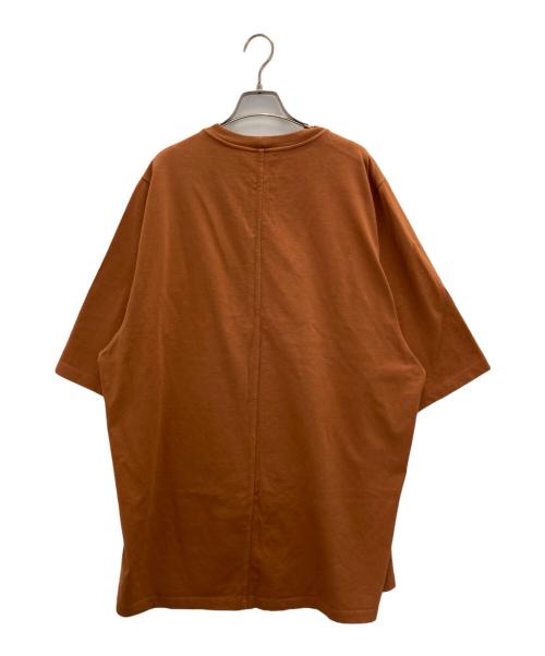 RICK OWENS（リックオウエンス）RICK OWENS (リックオウエンス) ロングTシャツ ブラウン サイズ:XXLの古着・服飾アイテム