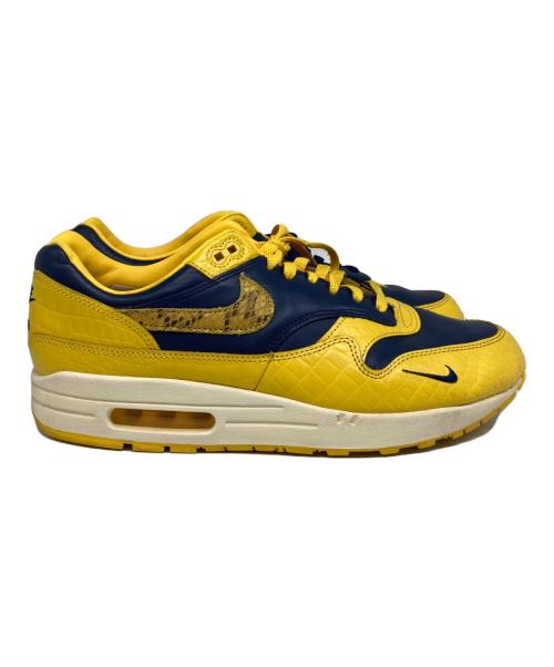 NIKE（ナイキ）NIKE (ナイキ) AIR MAX 1 PRM イエロー サイズ:30ｃｍの古着・服飾アイテム