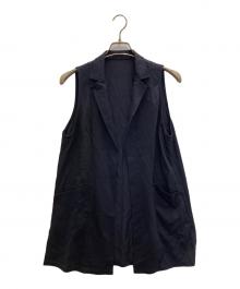 Leilian（レリアン）の古着「ジレ」｜ネイビー