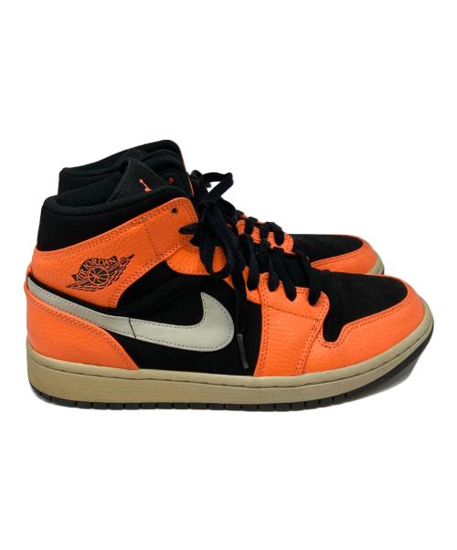NIKE（ナイキ）NIKE (ナイキ) Air Jordan 1 Mid オレンジ サイズ:26.5㎝の古着・服飾アイテム