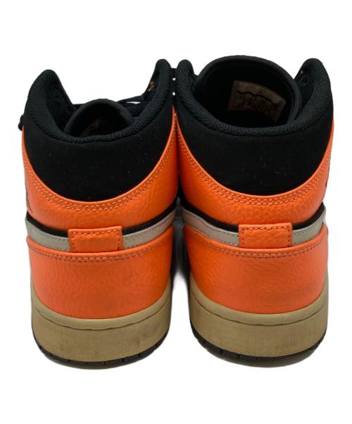 NIKE（ナイキ）NIKE (ナイキ) Air Jordan 1 Mid オレンジ サイズ:26.5㎝の古着・服飾アイテム