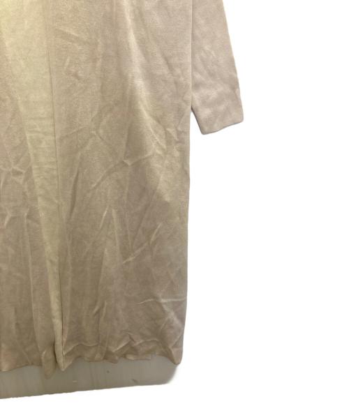 CHAOS（カオス）Chaos (カオス) ロングカーディガン ベージュ サイズ:FREEの古着・服飾アイテム