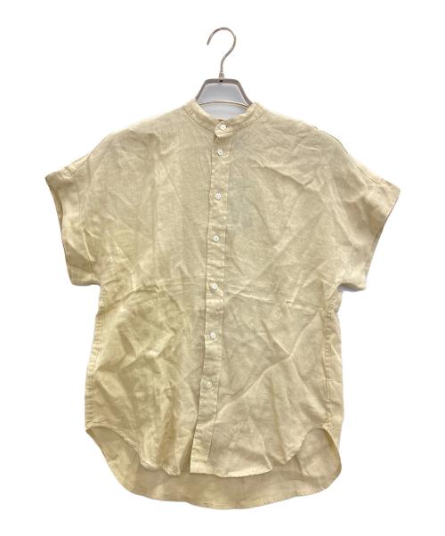 POLO RALPH LAUREN（ポロ・ラルフローレン）POLO RALPH LAUREN (ポロ・ラルフローレン) リネンN/Sシャツ ベージュ サイズ:00の古着・服飾アイテム