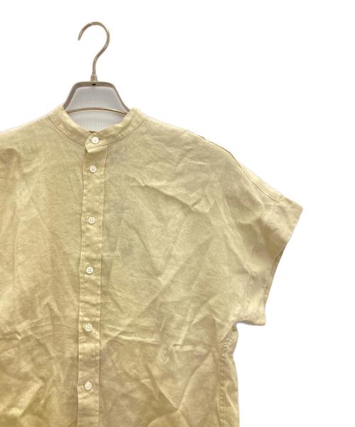 POLO RALPH LAUREN（ポロ・ラルフローレン）POLO RALPH LAUREN (ポロ・ラルフローレン) リネンN/Sシャツ ベージュ サイズ:00の古着・服飾アイテム