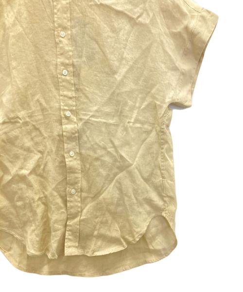POLO RALPH LAUREN（ポロ・ラルフローレン）POLO RALPH LAUREN (ポロ・ラルフローレン) リネンN/Sシャツ ベージュ サイズ:00の古着・服飾アイテム