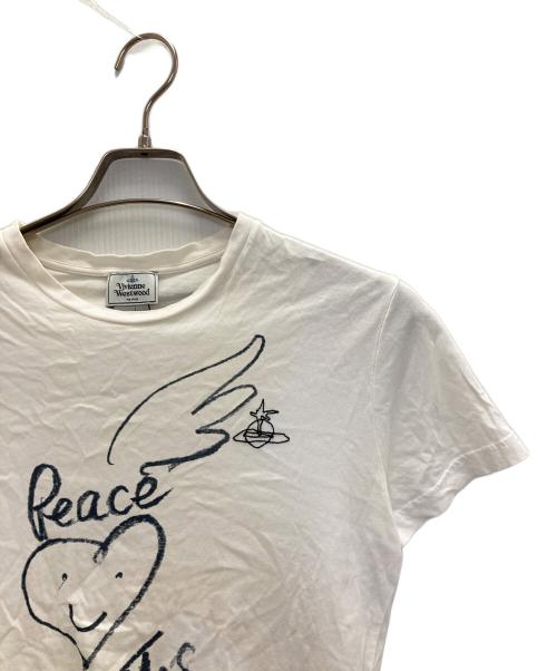 Vivienne Westwood man（ヴィヴィアン ウェストウッド マン）Vivienne Westwood man (ヴィヴィアン ウェストウッド マン) 半袖カットソー ホワイト サイズ:XSの古着・服飾アイテム