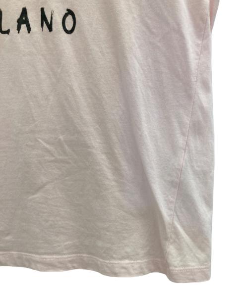 MSGM（エムエスジーエム）MSGM (エムエスジーエム) ロゴTシャツ ピンク サイズ:XSの古着・服飾アイテム