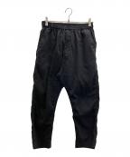 WHITE MOUNTAINEERINGホワイトマウンテ二アニング）の古着「TAPERED PANTS」｜ブラック