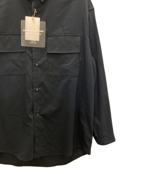 WHITE MOUNTAINEERING（ホワイトマウンテ二アニング）WHITE MOUNTAINEERING (ホワイトマウンテ二アニング) REGULAR COLLAR SHIRT ネイビー サイズ:1 未使用品の古着・服飾アイテム
