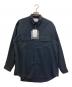 WHITE MOUNTAINEERING（ホワイトマウンテ二アニング）の古着「REGULAR COLLAR SHIRT」｜ネイビー