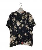 N°21ヌメロヴェントゥーノ）の古着「花柄シルクブラウス」｜ブラック