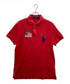 POLO RALPH LAURENポロ・ラルフローレン）の古着「ビッグポニーポロシャツ」｜レッド