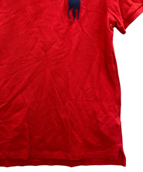 POLO RALPH LAUREN（ポロ・ラルフローレン）POLO RALPH LAUREN (ポロ・ラルフローレン) ビッグポニーポロシャツ レッド サイズ:Ｍの古着・服飾アイテム