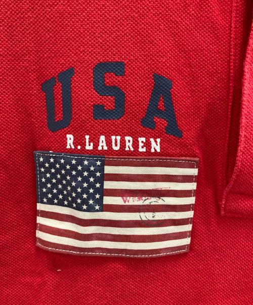 POLO RALPH LAUREN（ポロ・ラルフローレン）POLO RALPH LAUREN (ポロ・ラルフローレン) ビッグポニーポロシャツ レッド サイズ:Ｍの古着・服飾アイテム