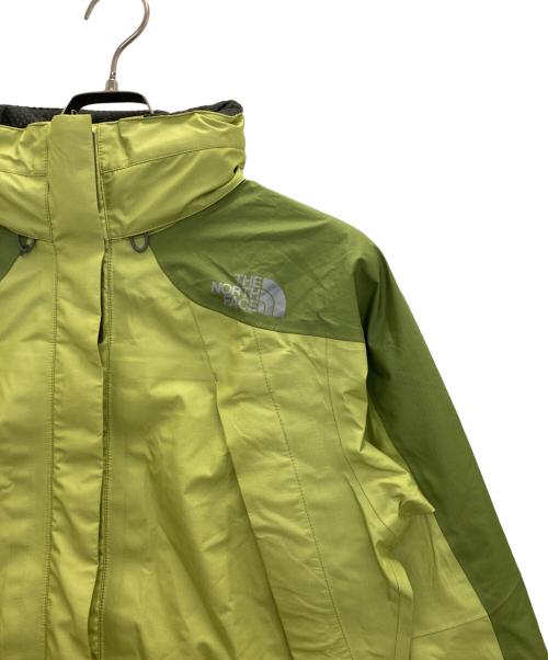 THE NORTH FACE（ザ ノース フェイス）THE NORTH FACE (ザ ノース フェイス) レインスーツ 黄緑 サイズ:Ｍの古着・服飾アイテム