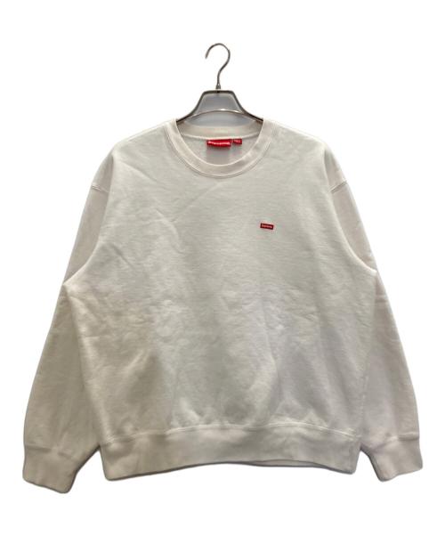 SUPREME（シュプリーム）Supreme (シュプリーム) Small Box Logo Crewneck Sweatshirt ホワイト サイズ:Mの古着・服飾アイテム