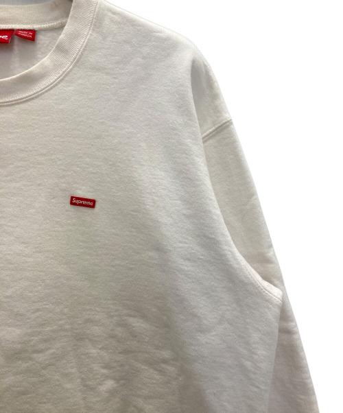 SUPREME（シュプリーム）Supreme (シュプリーム) Small Box Logo Crewneck Sweatshirt ホワイト サイズ:Mの古着・服飾アイテム