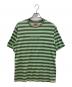 Supreme（シュプリーム）の古着「22SS Reverse Stripe S/S Top/リバース ストライプ ショートスリーブ トップ」｜グリーン