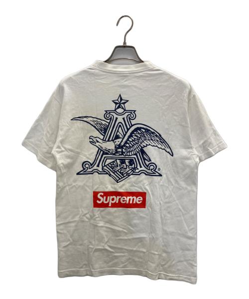 SUPREME（シュプリーム）SUPREME (シュプリーム) 09ss Budweiser Tee/ バドワイザー ティー ホワイト サイズ:Ｍの古着・服飾アイテム