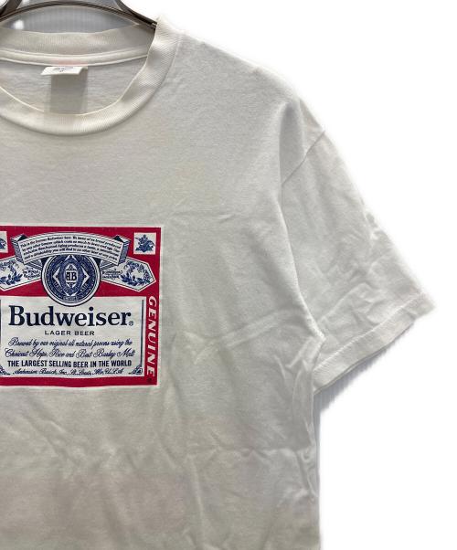 SUPREME（シュプリーム）SUPREME (シュプリーム) 09ss Budweiser Tee/ バドワイザー ティー ホワイト サイズ:Ｍの古着・服飾アイテム