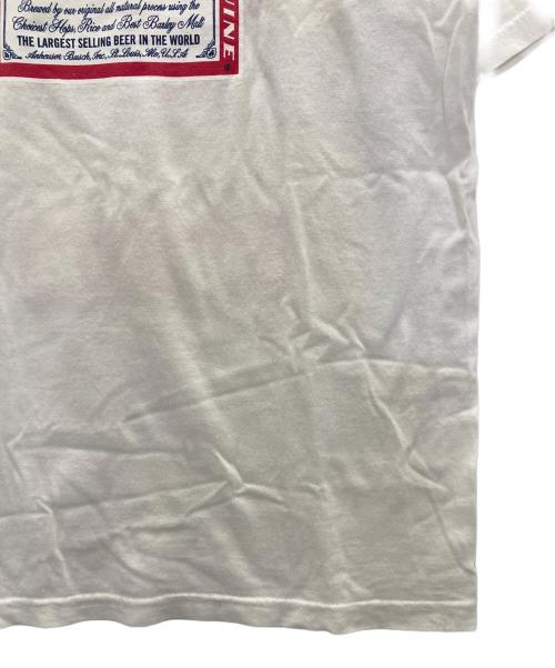 SUPREME（シュプリーム）SUPREME (シュプリーム) 09ss Budweiser Tee/ バドワイザー ティー ホワイト サイズ:Ｍの古着・服飾アイテム
