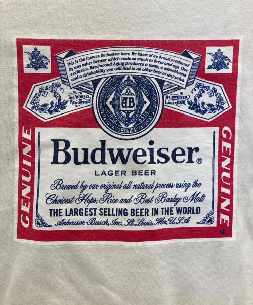 SUPREME（シュプリーム）SUPREME (シュプリーム) 09ss Budweiser Tee/ バドワイザー ティー ホワイト サイズ:Ｍの古着・服飾アイテム