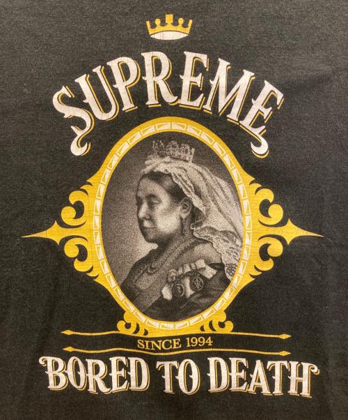 SUPREME（シュプリーム）SUPREME (シュプリーム) 10AW Bored To Death Tee/テン・エーダブリュー ボード・トゥー・デス ティー ブラック サイズ:Ｍの古着・服飾アイテム
