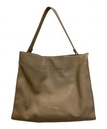 COLE HAAN（コールハーン）の古着「2WAYレザーバッグ」｜ベージュ