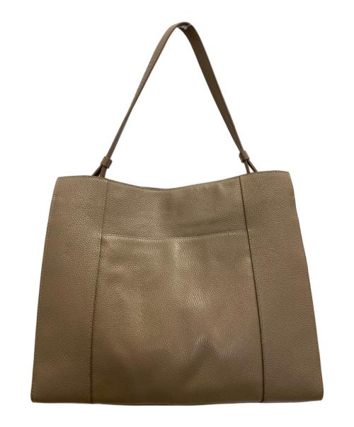 COLE HAAN（コールハーン）COLE HAAN (コールハーン) 2WAYレザーバッグ ベージュの古着・服飾アイテム