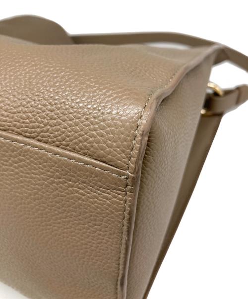 COLE HAAN（コールハーン）COLE HAAN (コールハーン) 2WAYレザーバッグ ベージュの古着・服飾アイテム