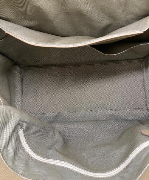 COLE HAAN（コールハーン）COLE HAAN (コールハーン) 2WAYレザーバッグ ベージュの古着・服飾アイテム