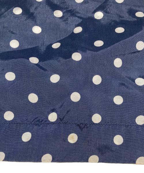 tricot COMME des GARCONS（トリココムデギャルソン）tricot COMME des GARCONS (トリココムデギャルソン) ドット柄ガウチョパンツ ネイビー サイズ:Mの古着・服飾アイテム