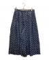 tricot COMME des GARCONS (トリココムデギャルソン) ドット柄ガウチョパンツ ネイビー サイズ:M：6000円