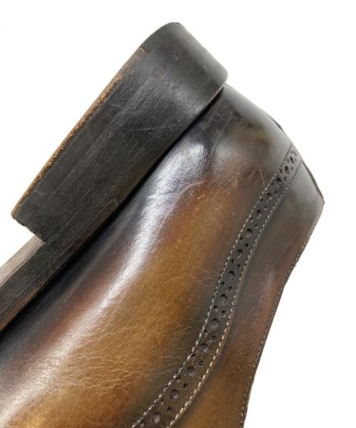 MECCARIELLO（メッカリエロ）MECCARIELLO (メッカリエロ) ストレートチップシューズ ブラウン サイズ:6の古着・服飾アイテム