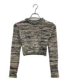 CLANE（クラネ）の古着「COTTON SHORT KNIT TOPS」｜ベージュ