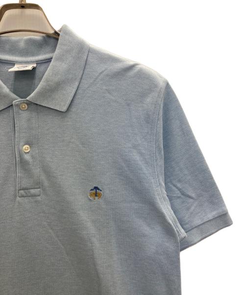 BROOKS BROTHERS（ブルックスブラザーズ）BROOKS BROTHERS (ブルックスブラザーズ) ポロシャツ ブルー サイズ:SIZE Lの古着・服飾アイテム