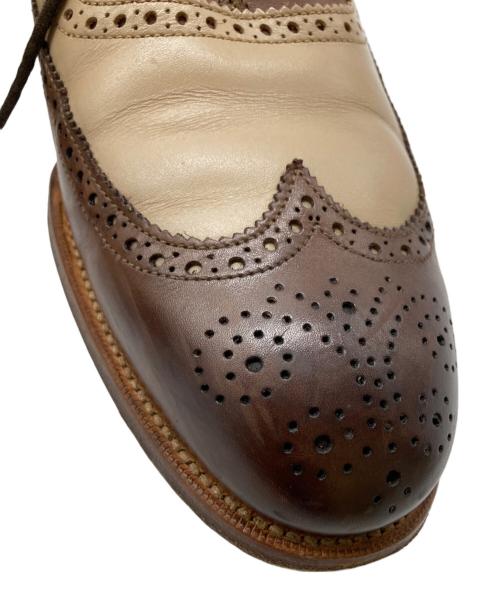 GRENSON（グレンソン）GRENSON (グレンソン) ウィングチップシューズ ブラウン サイズ:9Fの古着・服飾アイテム