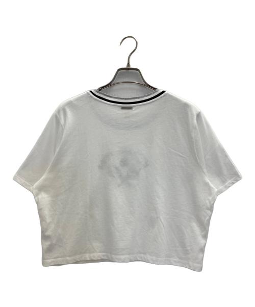 MICHAEL KORS（マイケルコース）MICHAEL KORS (マイケルコース) 刺繍入りTシャツ ホワイト サイズ:XLの古着・服飾アイテム