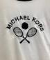 中古・古着 MICHAEL KORS (マイケルコース) 刺繍入りTシャツ ホワイト サイズ:XL：4000円