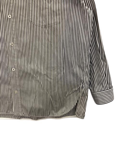 ticca（ティッカ）TICCA (ティッカ) ストライプシャツ ブラック サイズ:SIZE Freeの古着・服飾アイテム